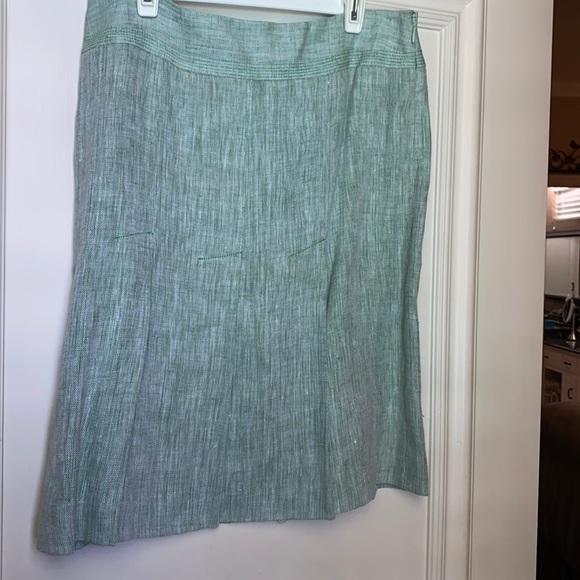 Ann Taylor Loft Linen skirt - Picture 1 of 8